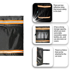 Close-up of JRRXM tearproof Oxford fabric showing durable construction