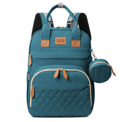 JSTPRO diaper bag backpack with front pocket layout for quick access