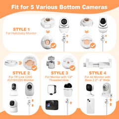 JUBOR adjustable height from 16 to 67 inches for optimal view