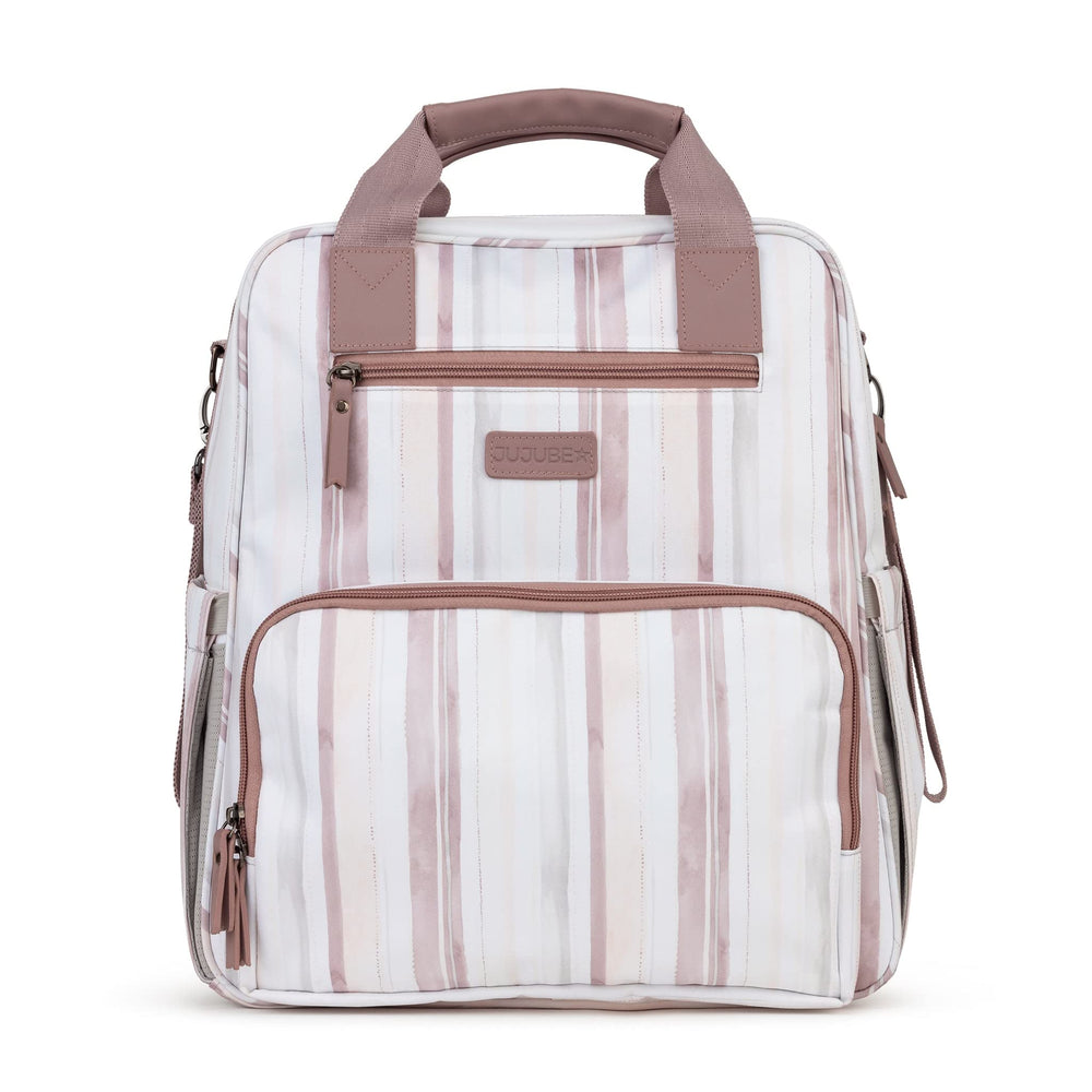 JuJuBe Nature Babe backpack front view, eco-friendly design for daily outings.