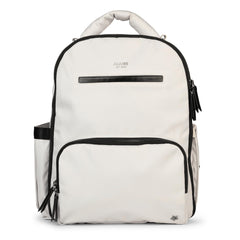 JuJuBe x Witney Carson Classic Backpack with changing pad for on-the-go diaper changes.