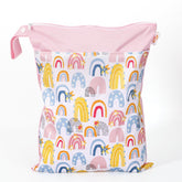 JuleLyn Wet Bag waterproof fabric protects contents at the beach.