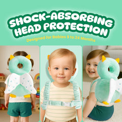 JumiLux adjustable safety strap keeps the head protector secure.