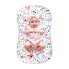 Jundetye butterfly lounger cover protects the nest with soft, breathable fabric for newborns.