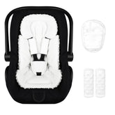 Jundetye infant car seat insert 3-in-1 for newborn comfort and support.
