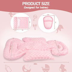 Jundetye head support cushion offers gentle alignment for baby head and body
