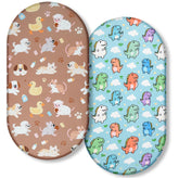 Junengchuang universal-fit bassinet sheets offer a snug, secure sleep surface
