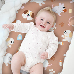 Junengchuang halo bassinet-compatible sheets simplify nursery setup