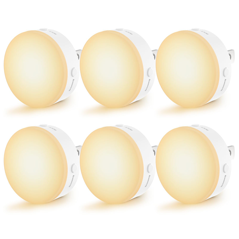 Junlit night light plug-in dimmable for hallway visibility