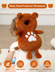 JunNeng Adjustable plush shoulder straps keep baby secure and comfortable.