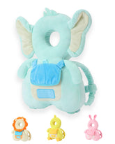Junneng baby head protector backpack with squeaker, supports safe exploration for toddlers.