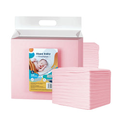 JUS COOL baby changing pad 24x24, large surface protects beds during diaper changes.