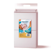 JUS COOL baby changing pads packaging showcases value and quick convenience.