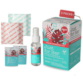 Just for Her Emergency Period Kit with wings pad for secure protection on the go.