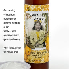 Just Like Jane Shea Butter Lotion fragrance options highlight eight scents.