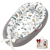 JWPEHOE baby lounger soft cotton for newborn comfort and snuggly support