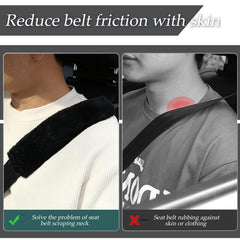 JXJKMMN light green plush cover brightens car interiors