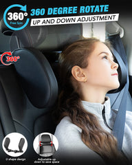 JZCreater U-shaped neck support for pole-equipped car seats provides secure, stable placement