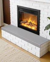 JZHLLA fireplace baby-proofing adhesive back pad protects toddlers from sharp edges.
