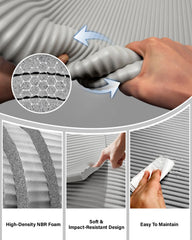 JZHLLA peel-and-stick installation keeps the fireplace buffer securely in place.