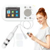K-fit Kegel Toner Plus biofeedback dashboard showing progress and programs.