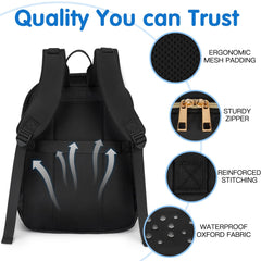 KABAQOO insulated pockets maintain temperature for drinks and snacks