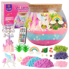 KACHUAN BEAR unicorn garden DIY kit — sparkling unicorn garden setup to inspire imaginative play.