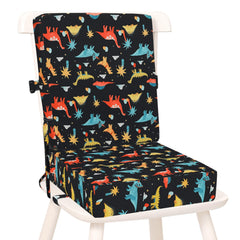 KAGIWEI booster seat backrest with corduroy for comfortable dining support.