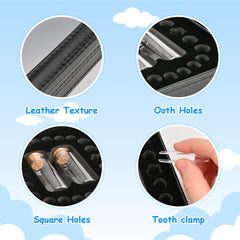 KAI JUN SHUN glass bottles keepsakes for hair or cords.