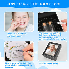 KAI JUN SHUN kit tweezers for gentle handling of small teeth.