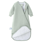 Kaiya Baby sleeping bag with long sleeves for 0-6 months, cozy wearable blanket.