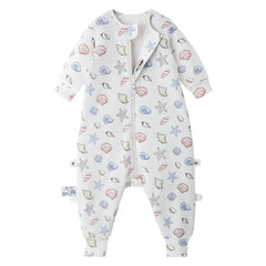 Kaiya Baby sleep sack with split legs supports natural movement for toddlers.