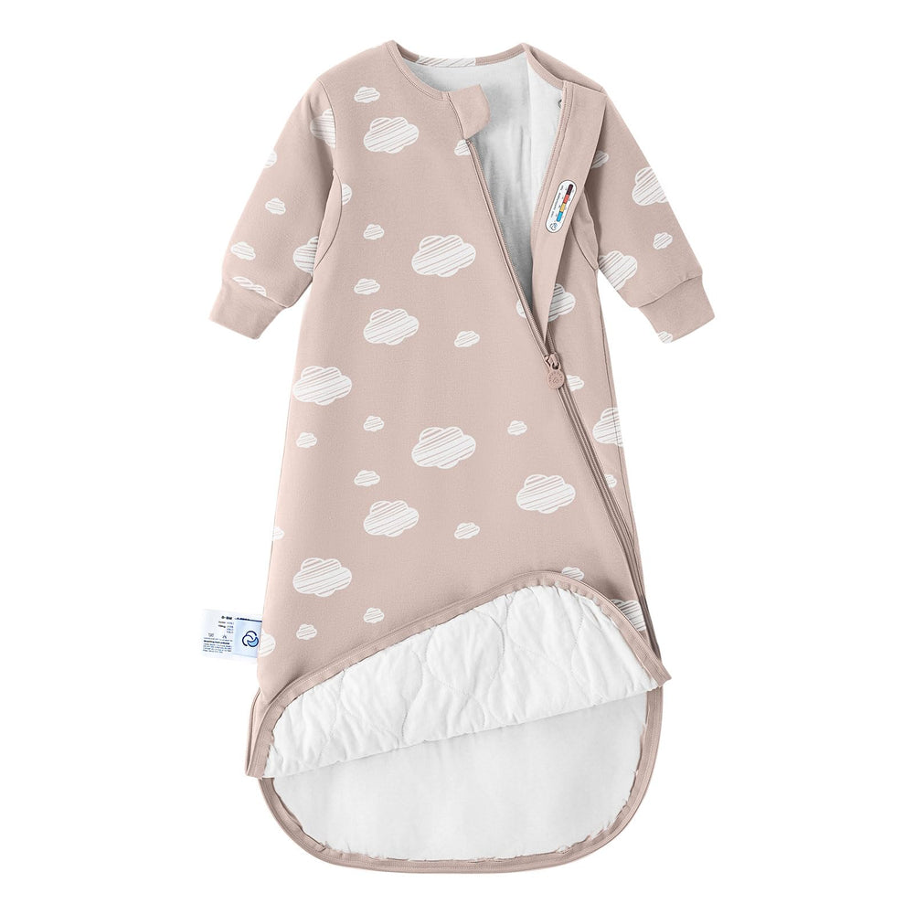 Kaiya Baby unisex sleeping bag 3-5tog showing year-round comfort and safety.