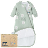 Kaiya Baby unisex sleeping bag with sleeves keeps baby warm and secure during naps
