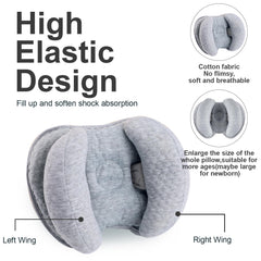 KAKIBLIN adjustable back of banana pillow delivers a customizable fit.