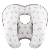 KAKIBLIN Baby Neck Pillow front view shows added head support for travel.