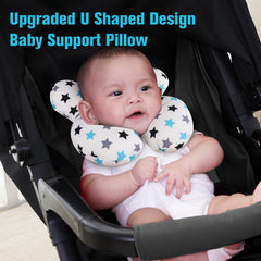 KAKIBLIN upgraded U-shaped design cushions head and neck with soft padding.