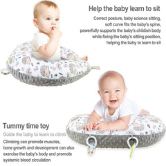 KAKIBLIN baby nursing pillow ergonomic design supports baby's body for comfortable feeds