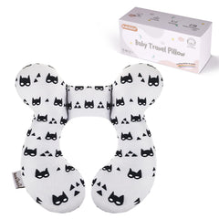 KAKIBLIN baby travel pillow head support for comfortable ride