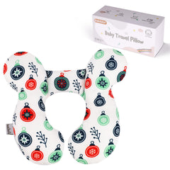 KAKIBLIN baby travel pillow with U-shaped design supports head during car trips