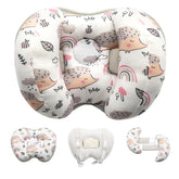 KAKIBLIN banana neck pillow with heart design supports head and neck on the go.