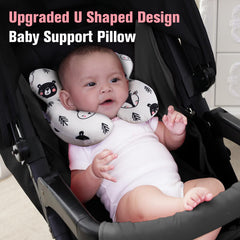 KAKIBLIN Car seat pillow stabilizing sleepy heads during rides