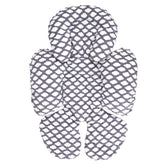 KAKIBLIN infant car seat insert offering cloud head support for newborns during car rides.