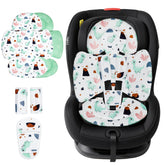 KAKIBLIN infant car seat insert head support delivers plush comfort for newborns on car trips
