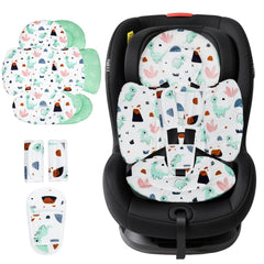 KAKIBLIN infant car seat insert head support delivers plush comfort for newborns on car trips