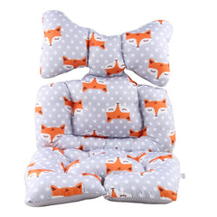 KAKIBLIN infant seat insert provides reliable head support for car seat use.
