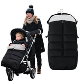 KAKIBLIN stroller footmuff waterproof outer protects baby from rain and wind