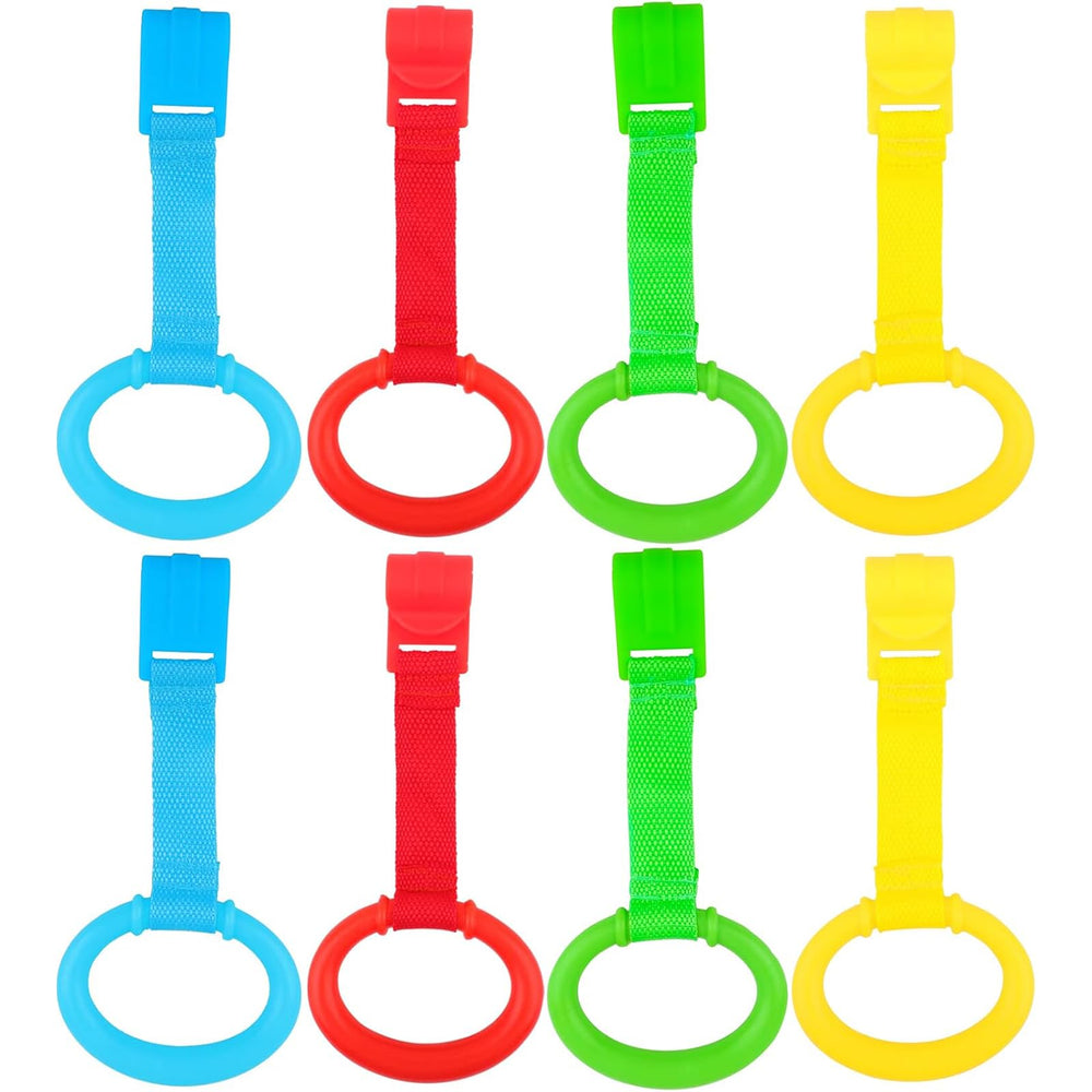 KALAMANDA blue pull-up ring front view for safe standing practice