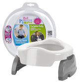 Kalencom Potette Plus folded travel potty folds compactly for bag storage and trips