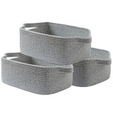 KALLAX small woven basket showing compact size for tidy shelves and small spaces